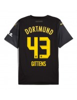 Moške Nogometnih dresov Borussia Dortmund Jamie Bynoe-Gittens #43 Gostujoči 2024-25 Kratki rokavi